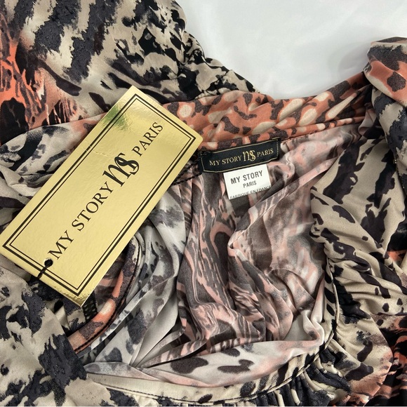 My Story MS Paris Asymmetrical Top NWT - Picture 9 of 14